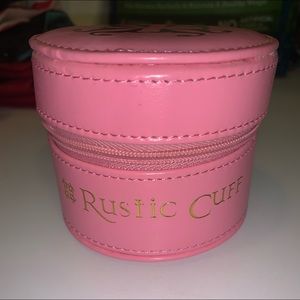 Valentines rustic Cuff Bracelet set